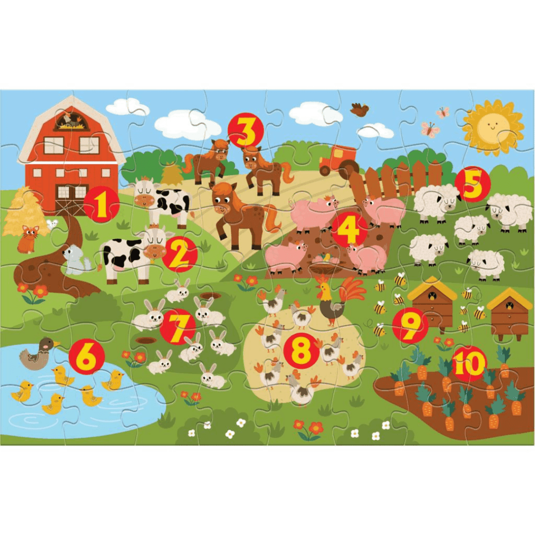 Puzzle Δαπέδου Αριθμοί 48τμχ - Image 2
